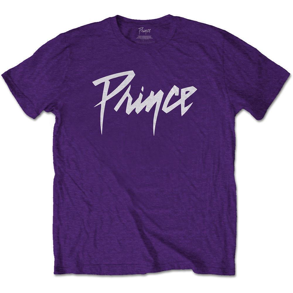 Prince Unisex T Shirt Logo Purple